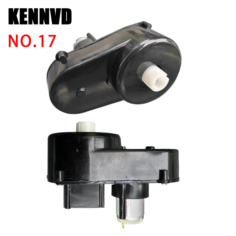 12-24Volt Steering Wheel Motor Gearbox for Kid's Ride on Toys Car Upgrade