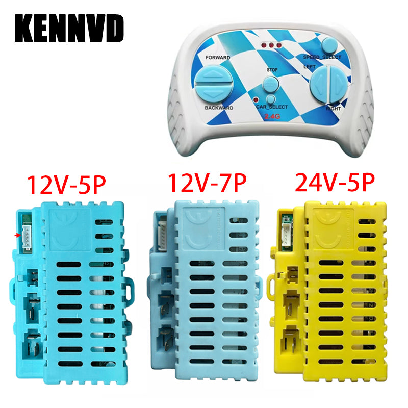 Children's Electric Car Blue Remote Control Receiver Motherboard Transmitter
