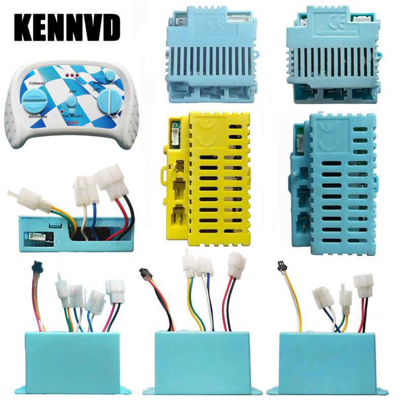 Children's Electric Car Blue Remote Control Receiver Motherboard Transmitter