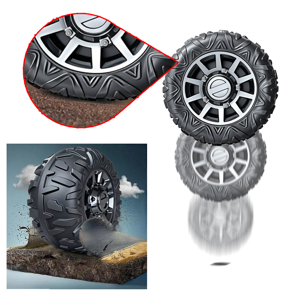 2Pack 33CM/13'' PU Solid Rubber Tire for Power Wheels