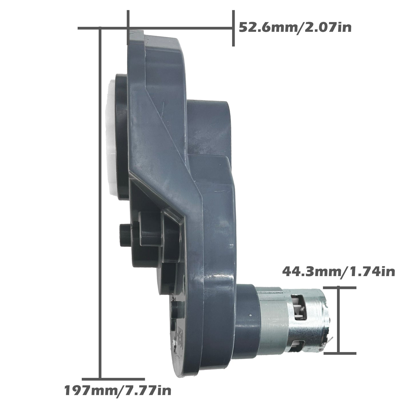24 Volt RS775 25000RPM 280W High Torque Motor Gearbox for SUV Kid's Off-Road Vehicle Replacement Parts