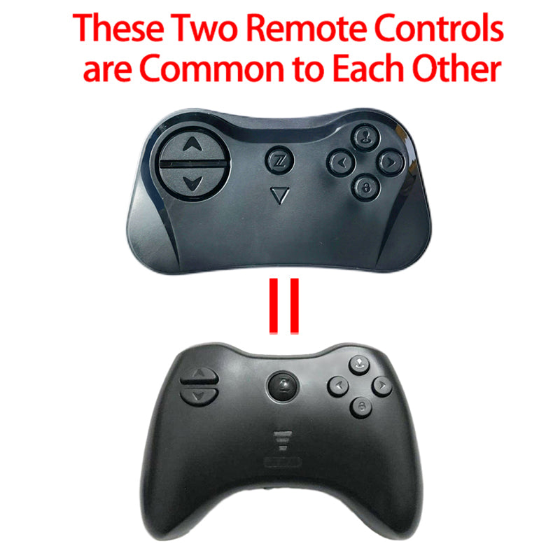 ZM Black Small Remote Control for Children' Electric Vehicles