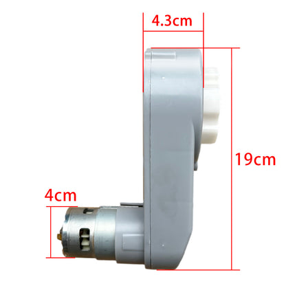 24 Volt RS775 High-Speed Motor Gearbox for Power Wheels