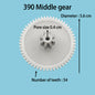 Children's Electric Ride on Car Motor Gearbox Metal Steel Gear