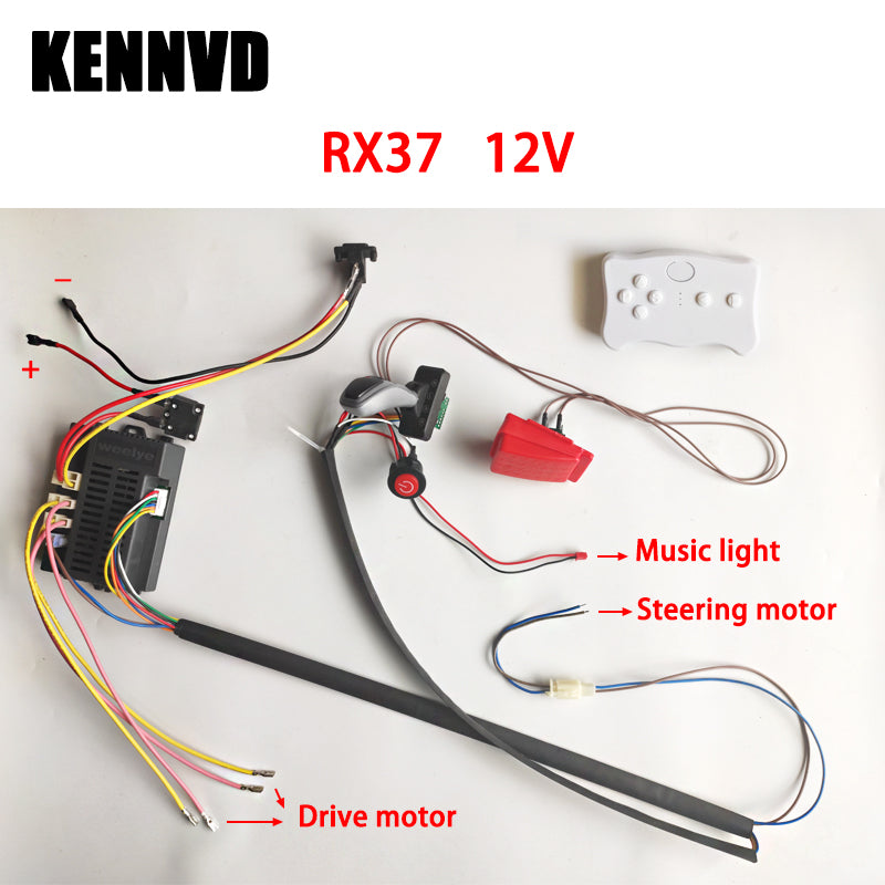 Children Electric Ride on Toys Car Vehicles Wires Harness Kit Set
