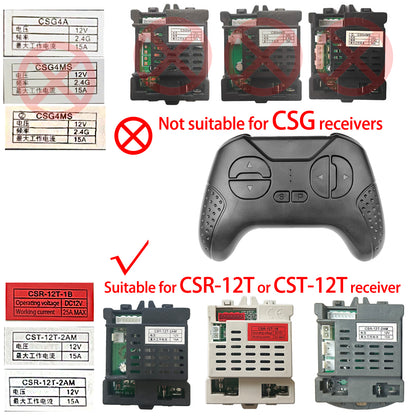 CSR Black RC for Power WHeels