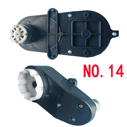 12-24Volt Steering Wheel Motor Gearbox for Kid's Ride on Toys Car Upgrade
