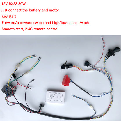 Children Electric Ride on Toys Car Vehicles Wires Harness Kit Set