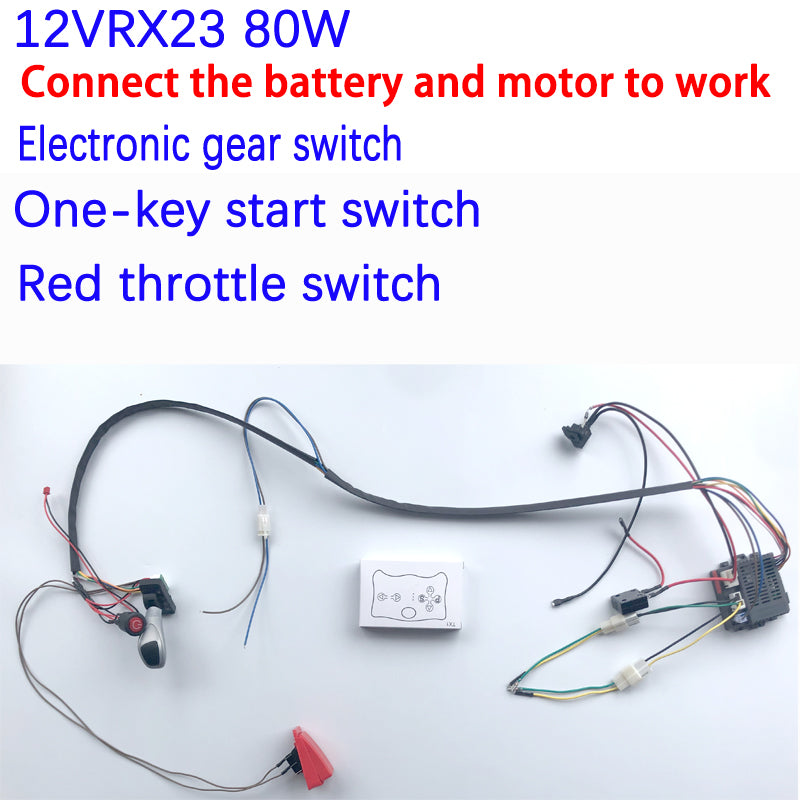 Children Electric Ride on Toys Car Vehicles Wires Harness Kit Set