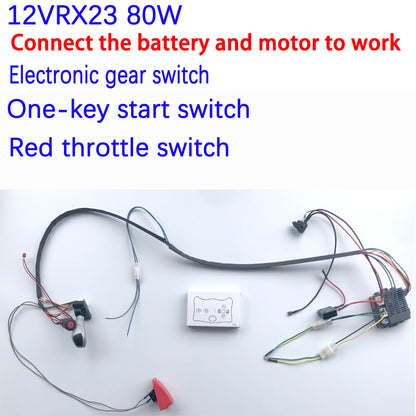 Children Electric Ride on Toys Car Vehicles Wires Harness Kit Set