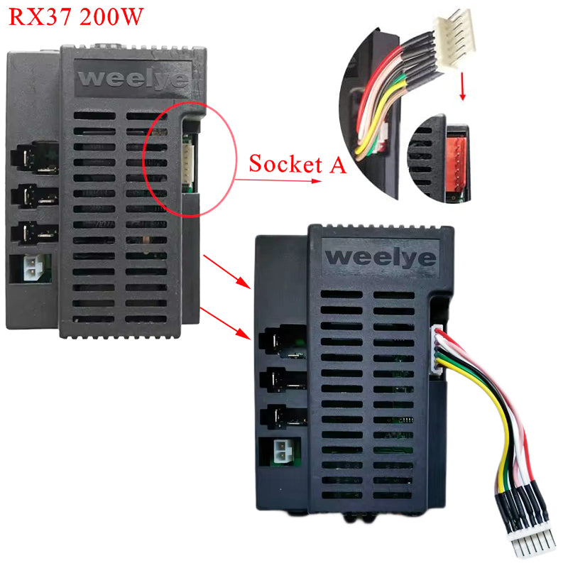 Weelye Children Electric Car Remote Control Controller Motherboard