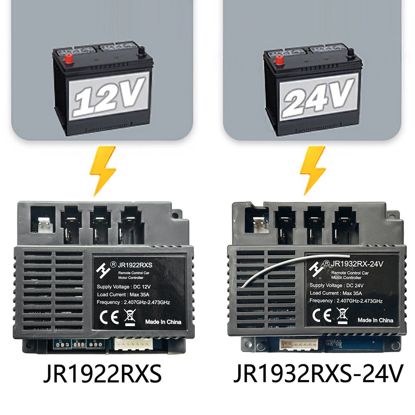 JR1932RX-24V Ride On's Parts,Replacement Control Board Module