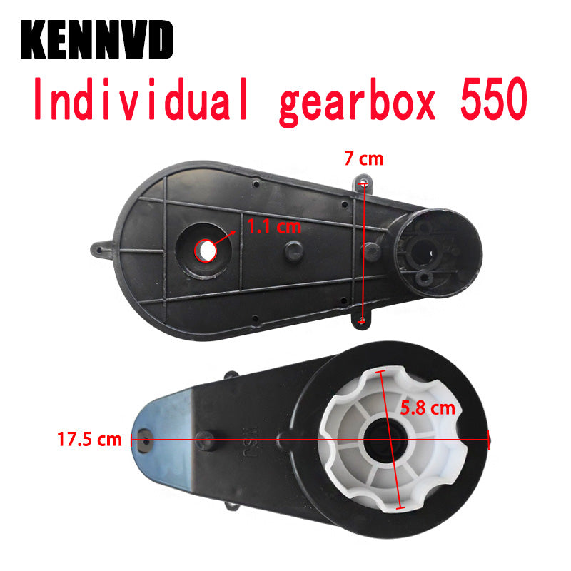 RS390 RS550 RS555 RS570 Gearbox without motor