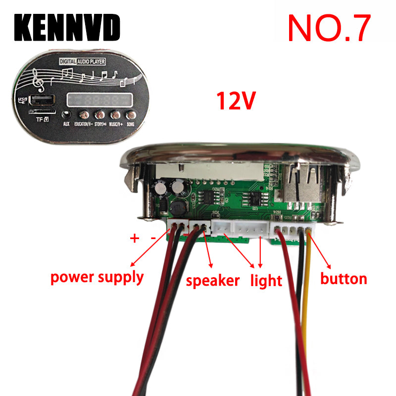 6-12V Children's Electric Toys Car MP3 Music Board