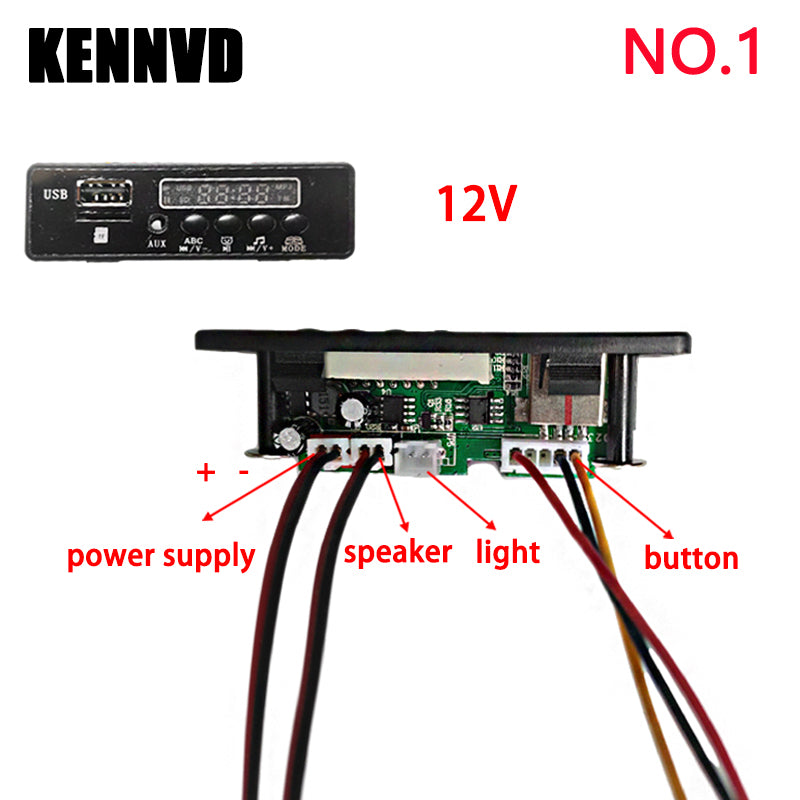 6-12V Children's Electric Toys Car MP3 Music Board